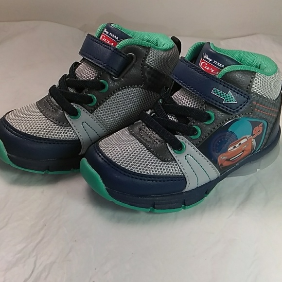 Disney Other - Disney Pixar Cars Light Up Sneakers NEW C4